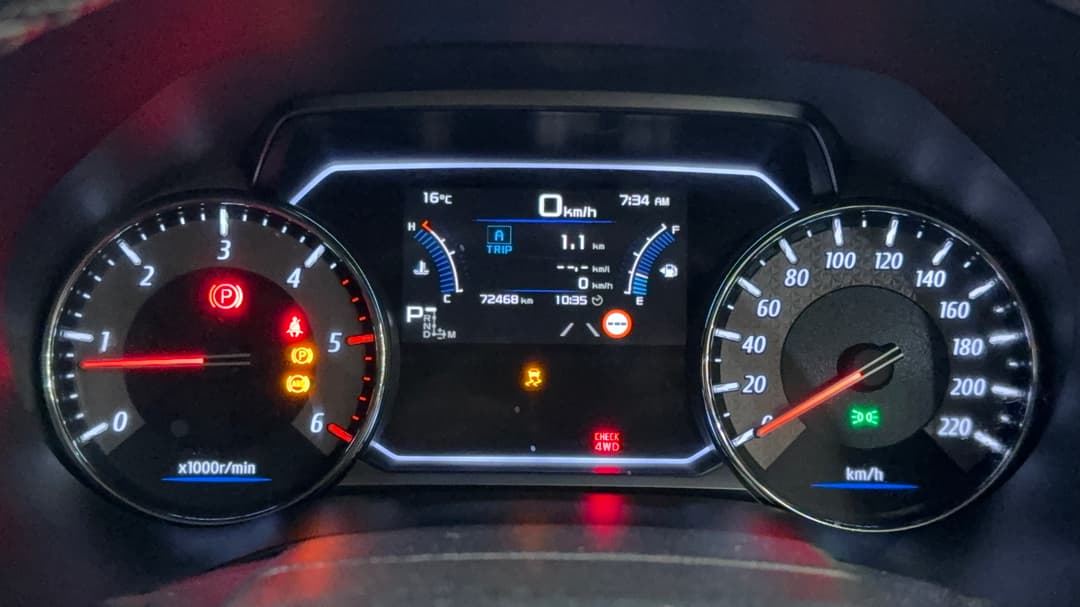 2023 Isuzu MU-X Ls-t (4x4), Automatic, 72468 km, Odometer View