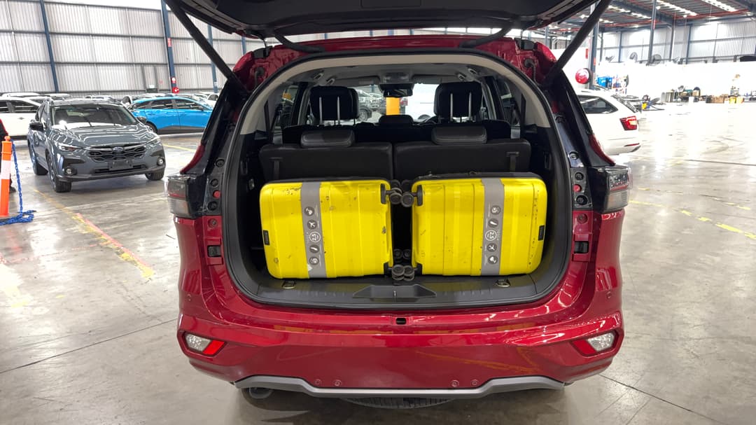 2023 Isuzu MU-X Ls-t (4x4), Automatic, 72468 km, Boot Inside View with Luggage
