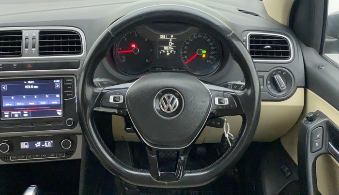 2018 Volkswagen Vento HIGHLINE PLUS 1.5 16 ALLOY, Diesel, Manual, 98,579 km, Steering Wheel Close Up