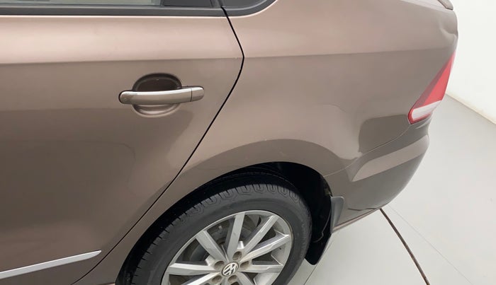 2018 Volkswagen Vento HIGHLINE PLUS 1.5 16 ALLOY, Diesel, Manual, 98,579 km, Left quarter panel - Slightly dented