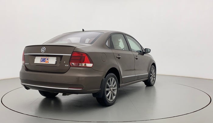 2018 Volkswagen Vento HIGHLINE PLUS 1.5 16 ALLOY, Diesel, Manual, 98,579 km, Right Back Diagonal