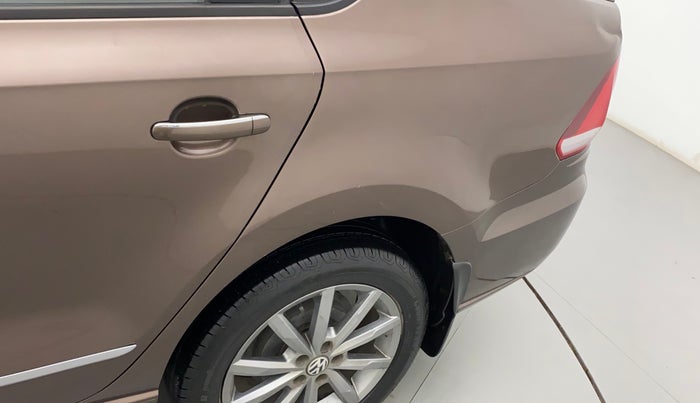 2018 Volkswagen Vento HIGHLINE PLUS 1.5 16 ALLOY, Diesel, Manual, 98,579 km, Left quarter panel - Minor scratches