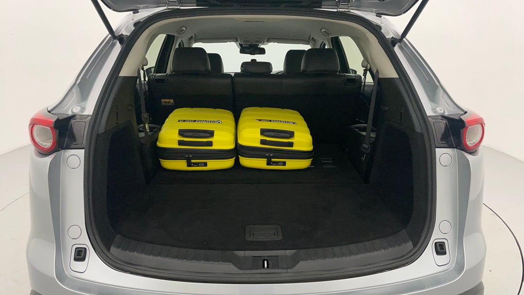 Boot Inside View with Luggage
