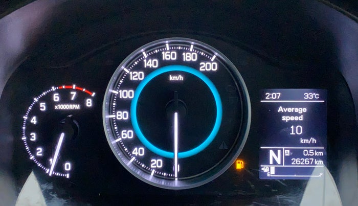 2017 Maruti IGNIS ZETA 1.2 K12 AMT, Petrol, Automatic, 26,339 km, Odometer Image