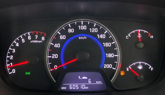 2014 Hyundai Grand i10 SPORTZ 1.2 KAPPA VTVT, Petrol, Manual, 60,509 km, Odometer Image