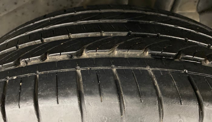2019 Tata NEXON XM 1.2, Petrol, Manual, 15,281 km, Left Rear Tyre Tread