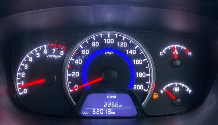 2018 Hyundai Grand i10 MAGNA 1.2 VTVT, Petrol, Manual, 62,255 km, Odometer Image