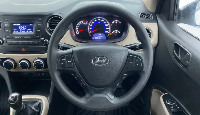 2018 Hyundai Grand i10 MAGNA 1.2 VTVT, Petrol, Manual, 62,255 km, Steering Wheel Close Up