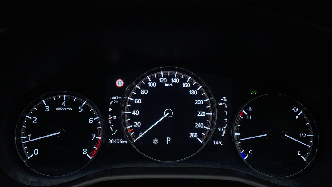 2022 Mazda CX-30 G20 Evolve (fwd), Automatic, 38406 km, Odometer View