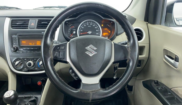 2015 Maruti Celerio ZXI D, Petrol, Manual, 49,939 km, Steering Wheel Close Up