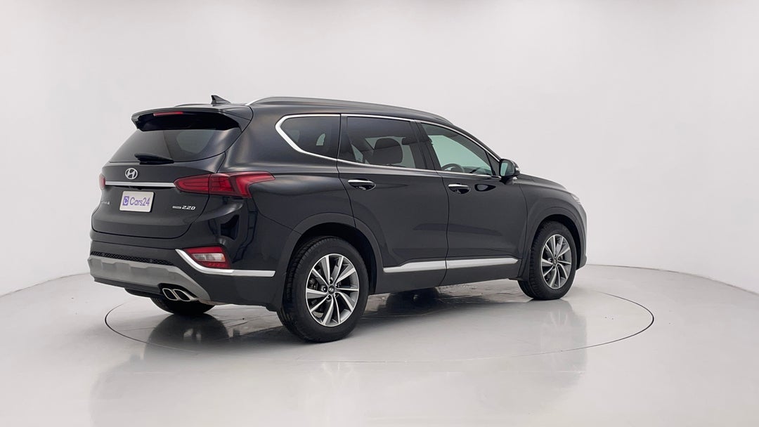 2019 Hyundai Santa Fe Elite Crdi (awd), Automatic, 163574 km, Right Back Diagonal (45- Degree) View