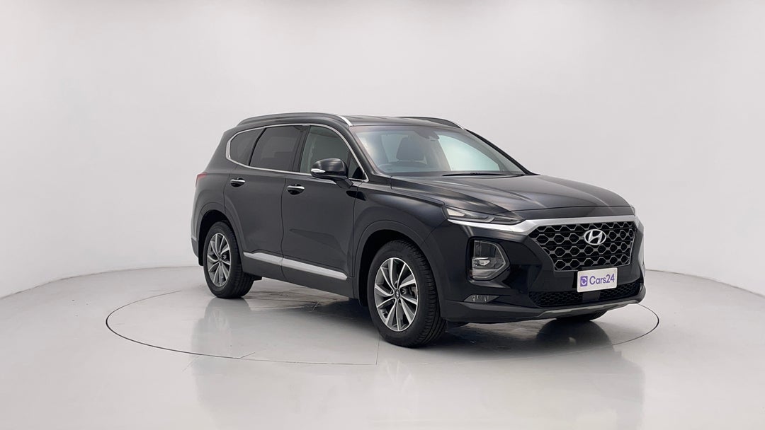 2019 Hyundai Santa Fe Elite Crdi (awd), Automatic, 163574 km, Right Front Diagonal (45- Degree) View