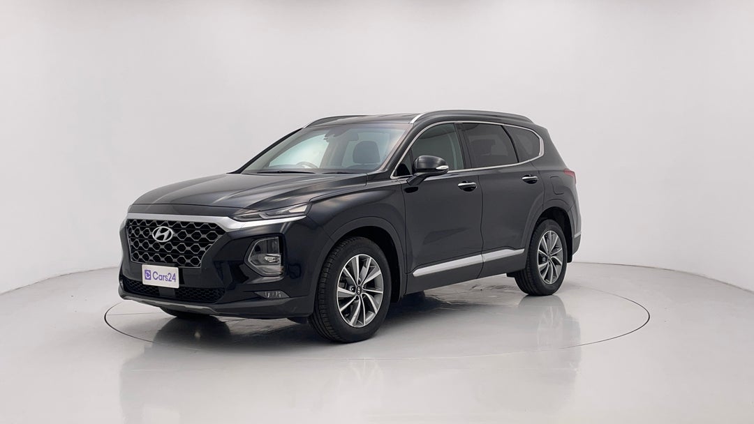 2019 Hyundai Santa Fe Elite Crdi (awd), Automatic, 163574 km, Left Front Diagonal (45- Degree) View