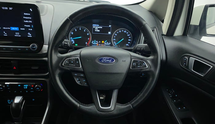 2019 Ford Ecosport TITANIUM + 1.5L PETROL AT, Petrol, Automatic, 31,646 km, Steering Wheel Close Up