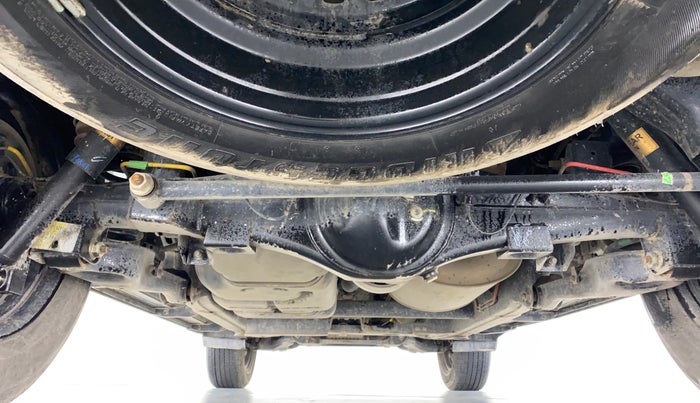 2015 Mahindra Scorpio S6 PLUS, Diesel, Manual, 28,045 km, Rear Underbody