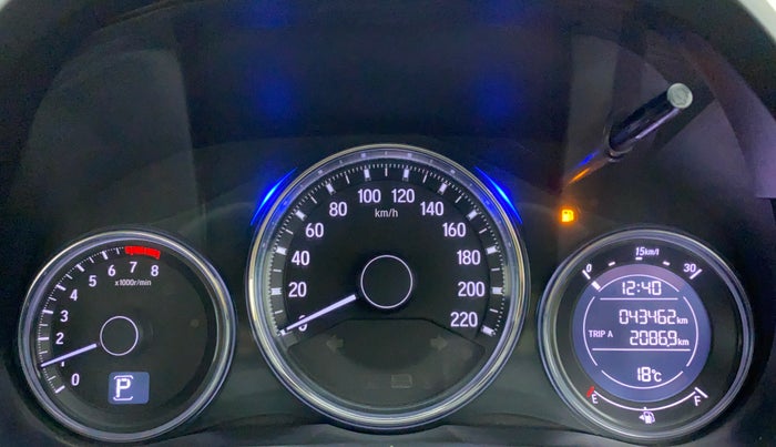 2017 Honda City V CVT, Petrol, Automatic, 43,462 km, Odometer Image