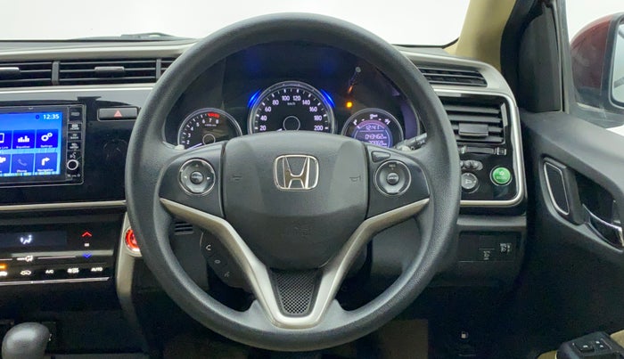 2017 Honda City V CVT, Petrol, Automatic, 43,462 km, Steering Wheel Close Up