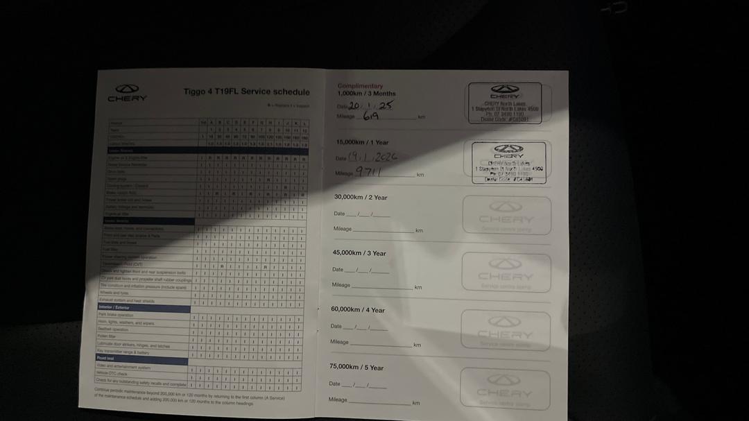 2024 Chery Tiggo 4 Pro Ultimate, Automatic, 11881 km, Service History