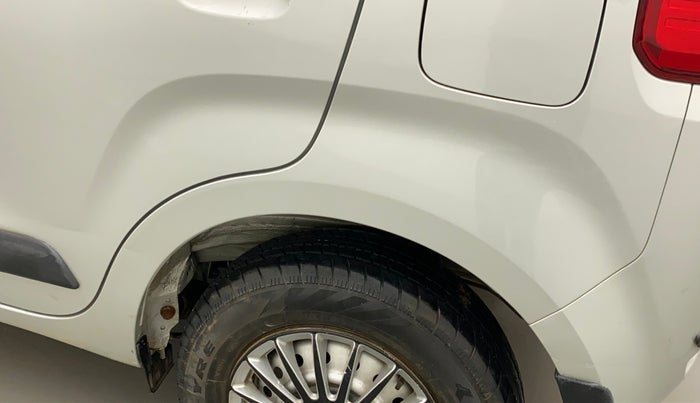 2019 Maruti New Wagon-R LXI CNG 1.0, CNG, Manual, 7,999 km, Left quarter panel - Slightly dented