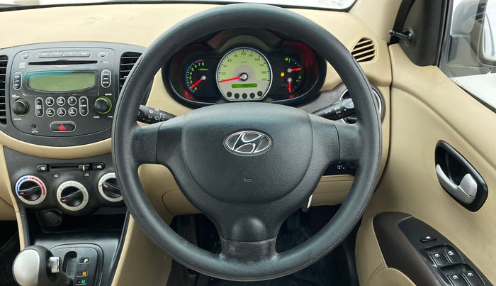 2009 Hyundai i10 SPORTZ 1.2 AT, Petrol, Automatic, 49,891 km, Steering Wheel Close Up