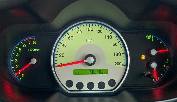2009 Hyundai i10 SPORTZ 1.2 AT, Petrol, Automatic, 49,891 km, Odometer Image