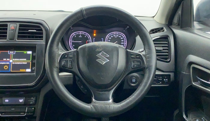 2018 Maruti Vitara Brezza ZDI PLUS, Diesel, Manual, 48,600 km, Steering Wheel Close Up