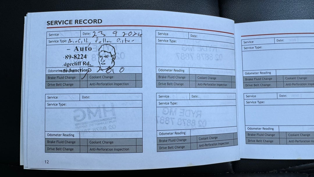 2021 MG Zst Vibe, Automatic, 52585 km, Service History