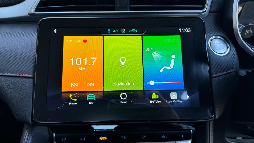 2021 MG Zst Vibe, Automatic, 52585 km, Infotainment System