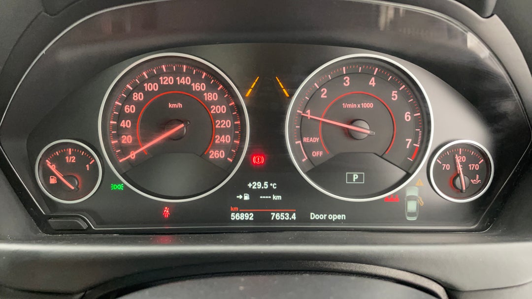 2016 BMW 3 30i M Sport, Automatic, 56892 km, Odometer View