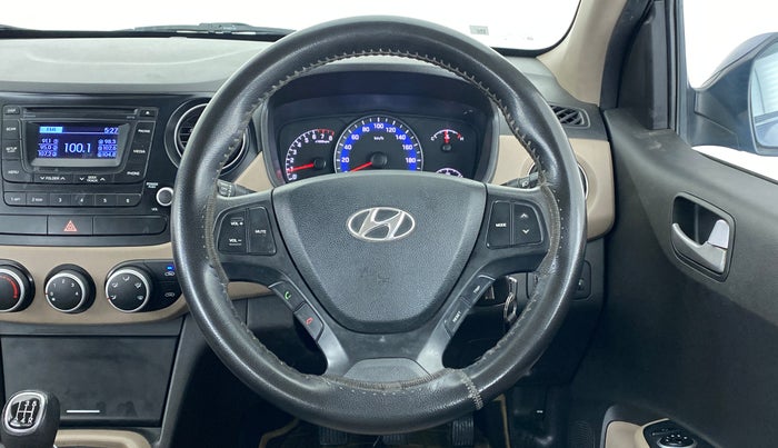 2014 Hyundai Xcent S (O) 1.2, Petrol, Manual, 43,821 km, Steering Wheel Close Up