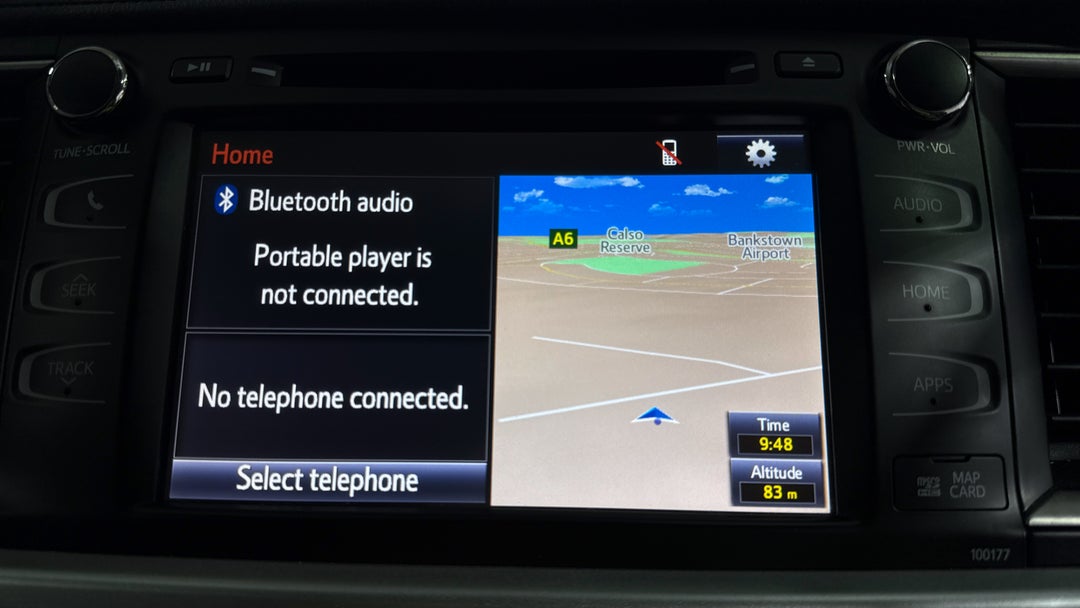 2018 Toyota Kluger Gxl (4x4), Automatic, 92363 km, Infotainment System