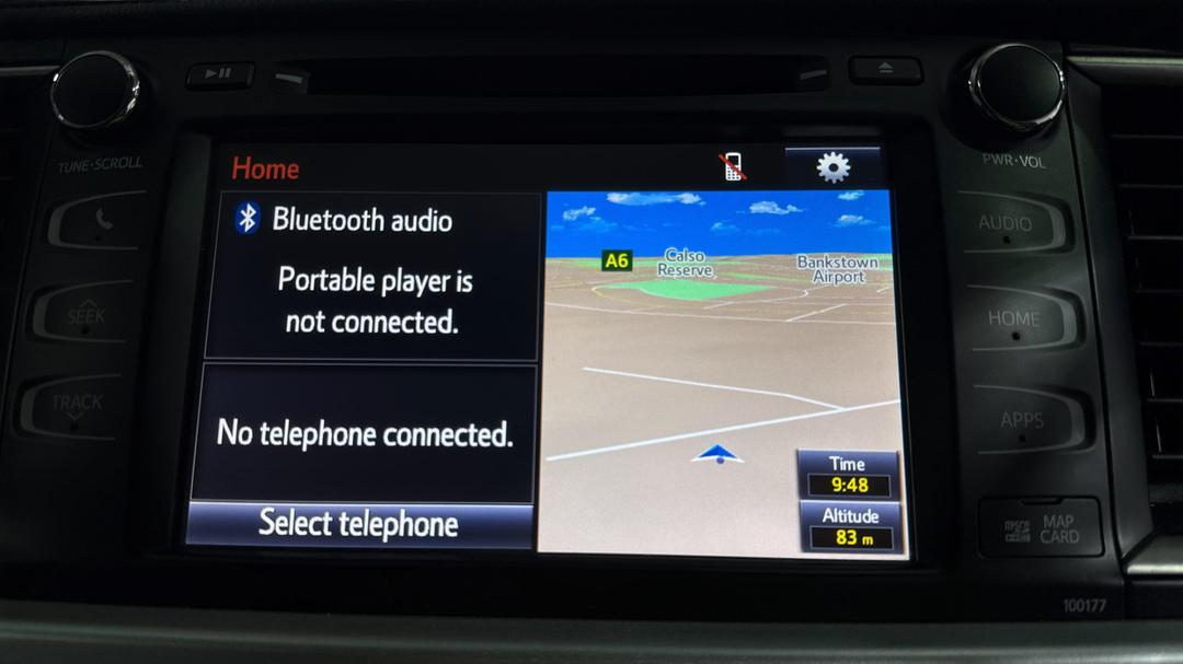 2018 Toyota Kluger Gxl (4x4), Automatic, 92363 km, Infotainment System