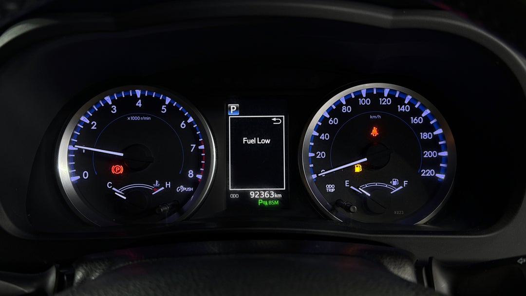 2018 Toyota Kluger Gxl (4x4), Automatic, 92363 km, Odometer View