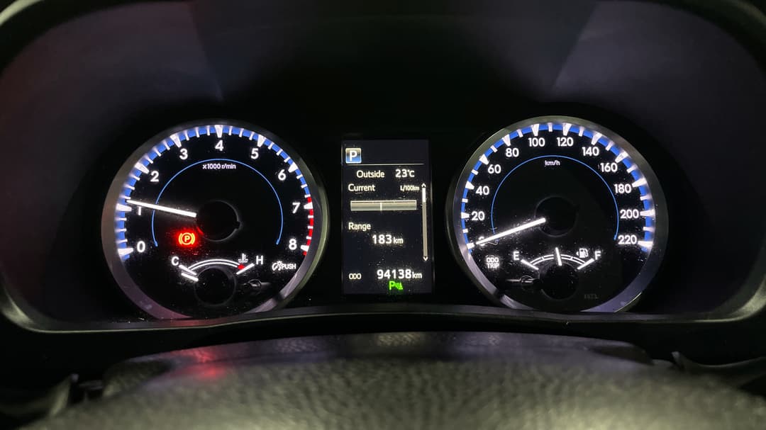 2017 Toyota Kluger Gx (4x2), Automatic, 94138 km, Odometer View