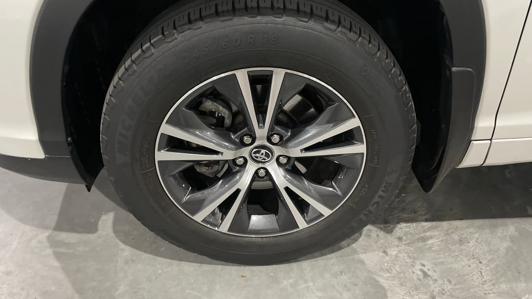 2017 Toyota Kluger Gx (4x2), Automatic, 94138 km, Left Front Wheel