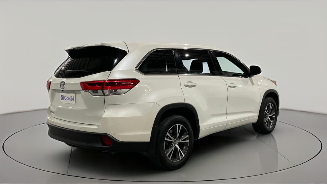 2017 Toyota Kluger Gx (4x2), Automatic, 94138 km, Right Back Diagonal (45- Degree) View