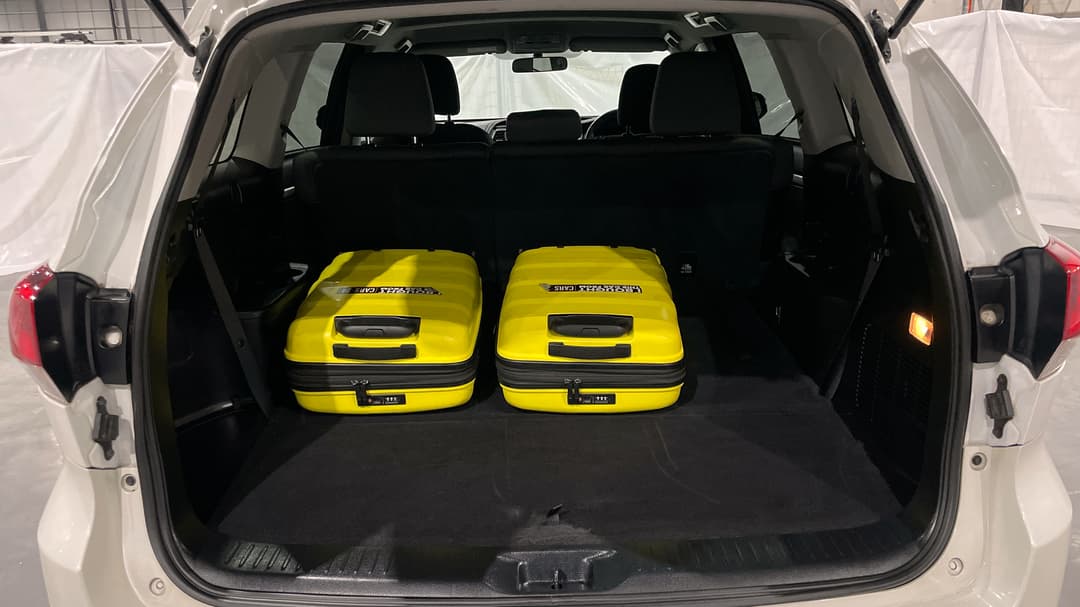 2017 Toyota Kluger Gx (4x2), Automatic, 94138 km, Boot Inside View with Luggage