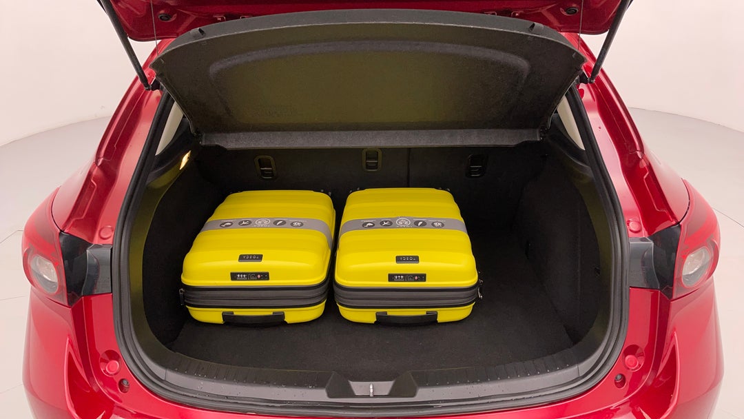 Boot Inside View with Luggage