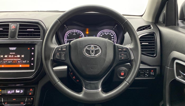 2021 Toyota URBAN CRUISER PREMIUM MT, Petrol, Manual, 4,348 km, Steering Wheel Close Up