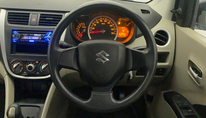 2015 Maruti Celerio VXI AMT, Petrol, Automatic, 1,21,803 km, Steering Wheel Close Up