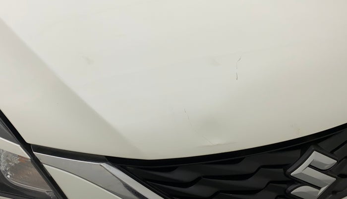 2020 Maruti Baleno ZETA PETROL 1.2, Petrol, Manual, 29,899 km, Bonnet (hood) - Minor scratches