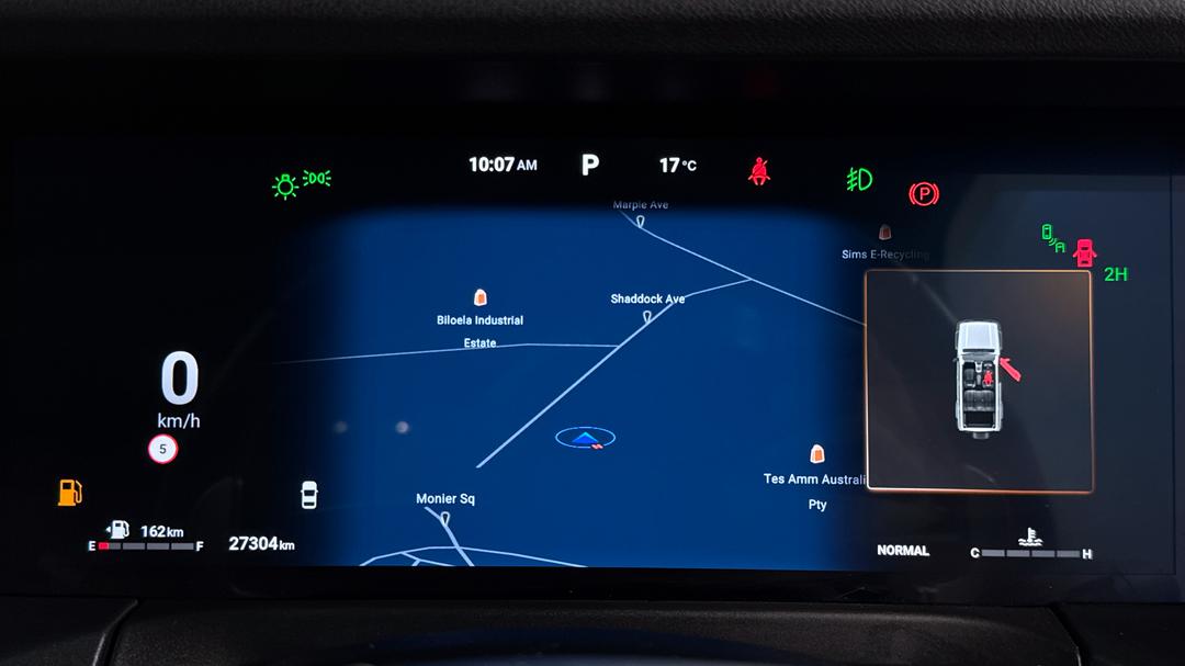 2025 GWM Tank 300 Ultra Diesel, Automatic, 27304 km, Odometer View