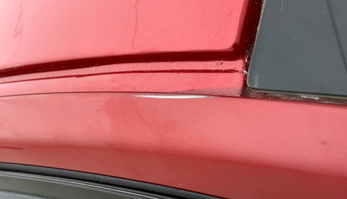 2016 Datsun Go Plus T, Petrol, Manual, 39,886 km, Right A pillar - Minor scratches