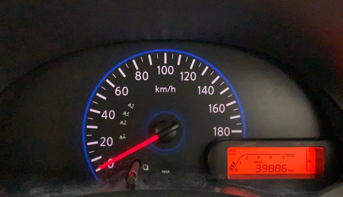 2016 Datsun Go Plus T, Petrol, Manual, 39,886 km, Odometer Image