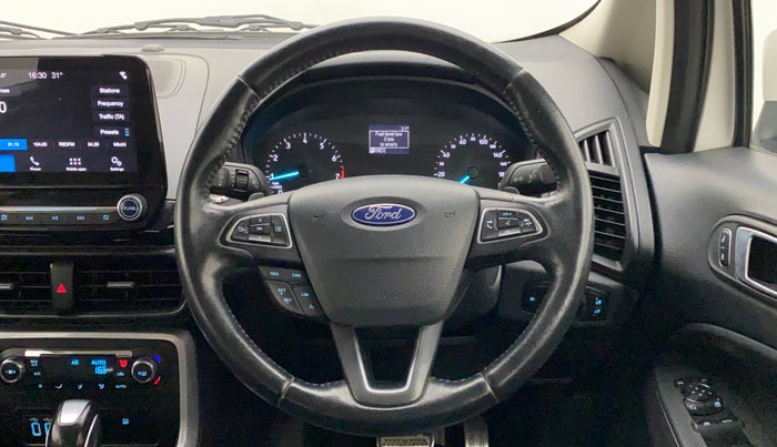 2018 Ford Ecosport TITANIUM + 1.5L PETROL AT, Petrol, Automatic, 79,962 km, Steering Wheel Close Up