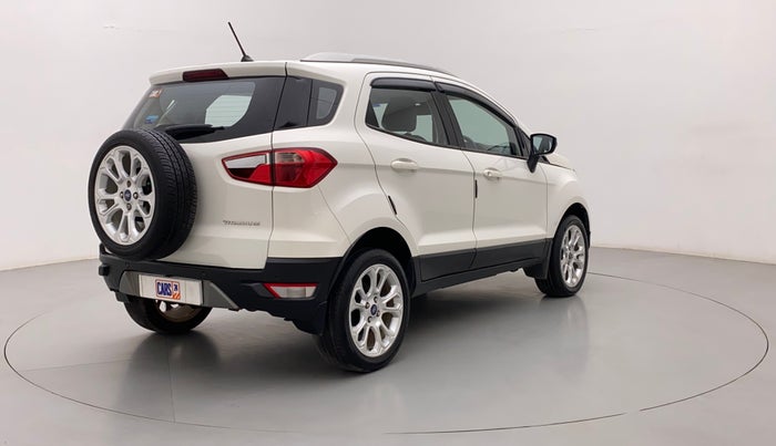 2018 Ford Ecosport TITANIUM + 1.5L PETROL AT, Petrol, Automatic, 79,962 km, Right Back Diagonal