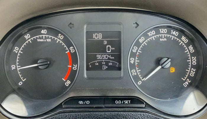 2015 Skoda Rapid 1.6 MPI MT ELEGANCE PLUS, Petrol, Manual, 97,136 km, Odometer Image