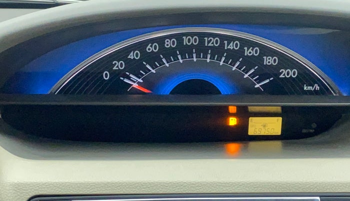 2014 Toyota Etios Liva G, Petrol, Manual, 69,804 km, Odometer Image
