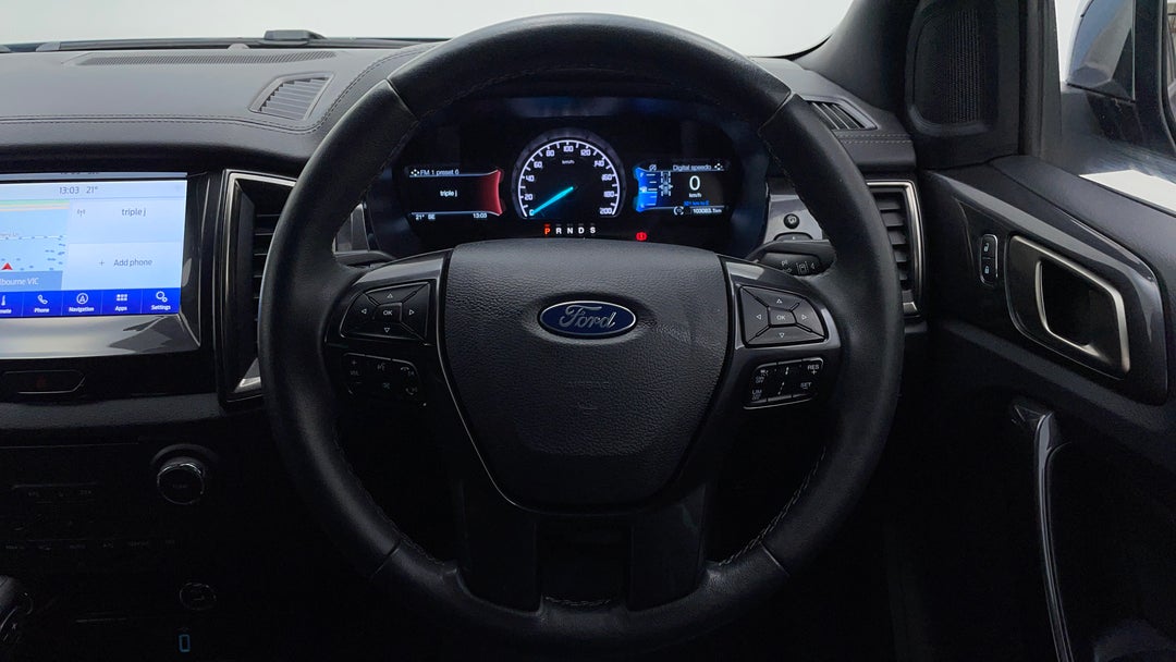 2019 Ford Everest Titanium (4wd 7 Seat), Automatic, 103083 km, Steering Wheel Close-up