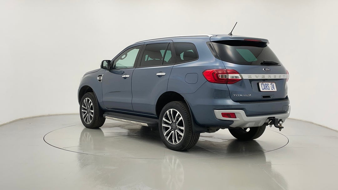 2019 Ford Everest Titanium (4wd 7 Seat), Automatic, 103083 km, Left Back Diagonal (45- Degree) View